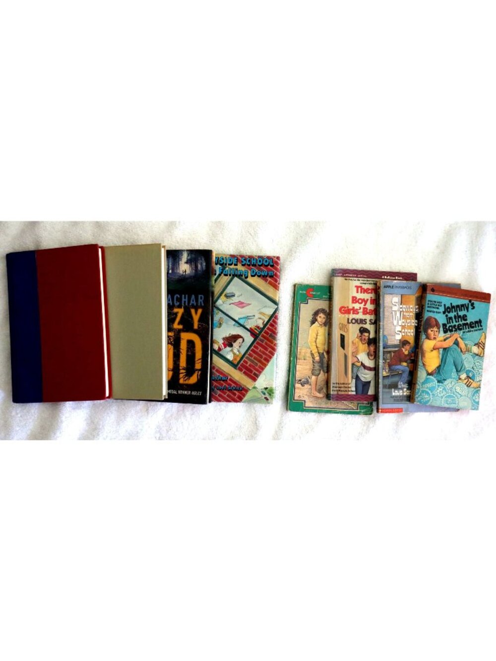 Vintage Louis Sachar Children’s Book Lot (8 Books) – Featuring THREE Autographed